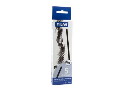 Uhlík prírodný MILAN 3-5 mm, 5 ks