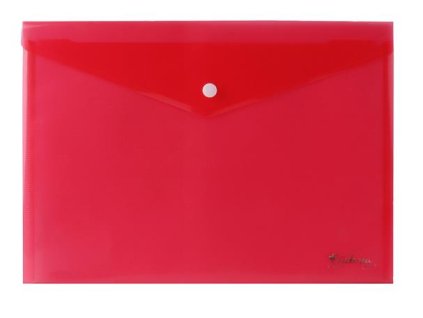 Obal na patent, A4, PP, VICTORIA OFFICE, červená