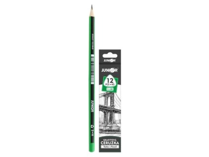 Ceruzka grafitová JUNIOR trojhranná - tvrdosť H (č.3)
