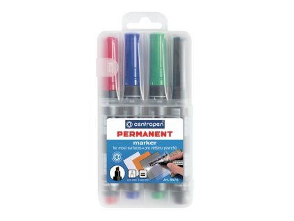 Popisovač CENTROPEN 8576 - sada 4 ks