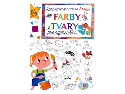 Omaľovánka JM A4 Farby a tvary pe najmenších
