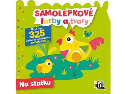 Samolepkové farby a tvary pre najmenších JM Zvieratká na statku