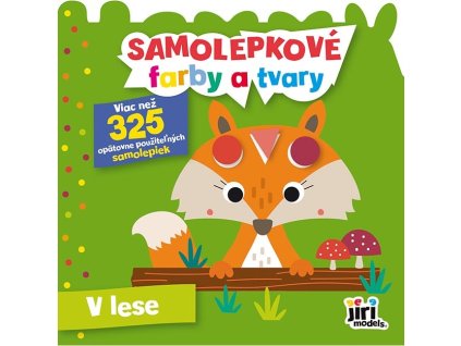 Samolepkové farby a tvary pre najmenších JM Zvieratká v lese