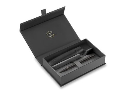 GP PARKER IM Achromatic Black BT + PU puzdro