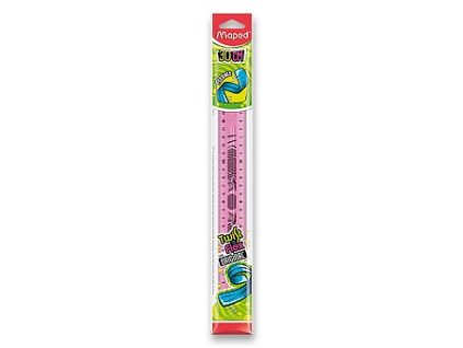 Pravítko Maped Twist´n Flex - 30 cm, mix barev