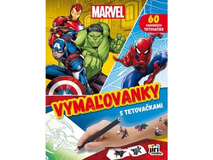 Maľovanky s tetovaním Marvel