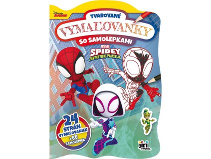 Tvarované maľovanky Spidey