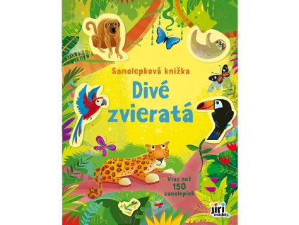 Samolepková knižka Divé zvieratá