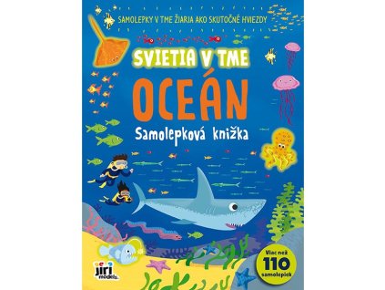 Samolepková knižka - Svieti v tme Oceán