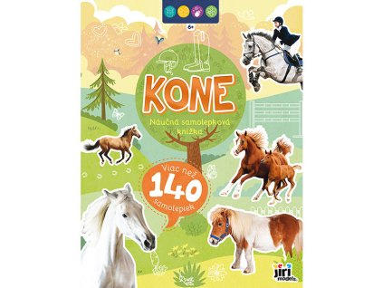 Náučná samolepková knižka 6+ Kone