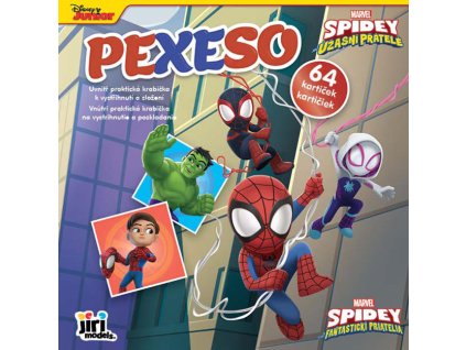 Pexeso v zošite Spidey