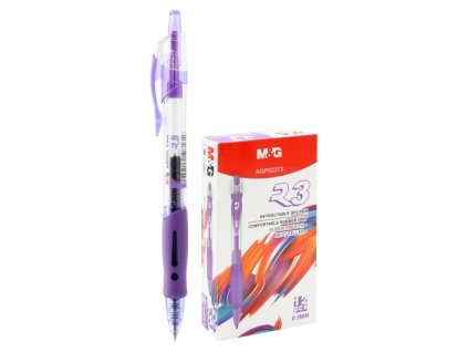 Pero gélové M&G R3 - fialový atrament