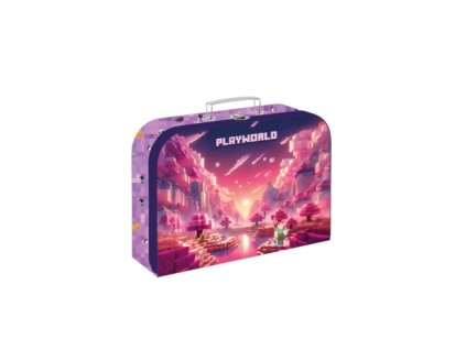 Detský kufrík lamino 34 cm - Playworld Girl