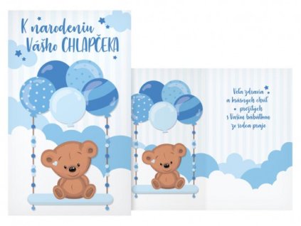 SK Blahoželanie k narodeniu bábätká M07- 058 T