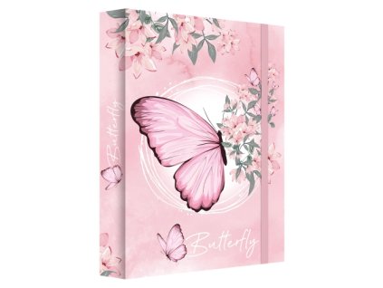 Box na zošity A4 Jumbo MAX - Butterfly