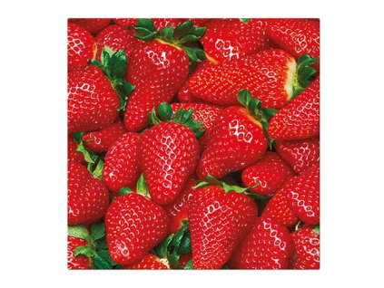 Obrúsky PAW L 33x33cm Raw Strawberries