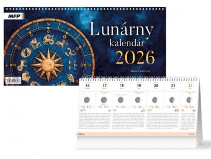 SK Kalendár 2026 stolový Lunárny