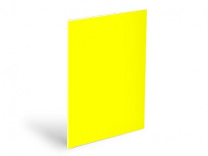 Obal na zošity A4 NEON yellow, 180mic