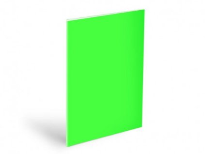 Obal na zošity A4 NEON green, 180mic