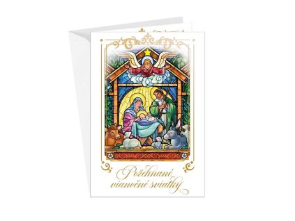 71-8020 Blahoprajná karta vianočná hudobná SK