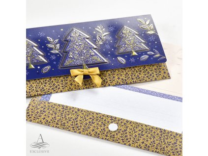 Obálka na peniaze vianočná luxusná