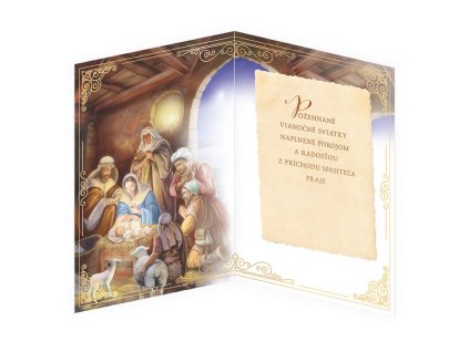 Vianočný pozdrav 3D