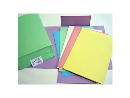 Odkladacia mapa s 3 chlopňami EKO biela skladaná