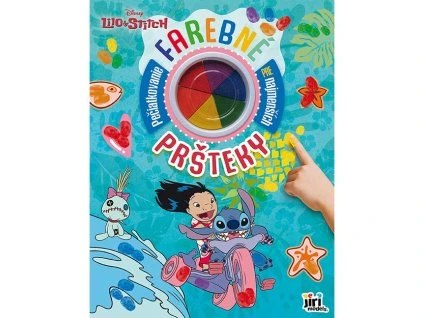 Farebné pršteky Lilo & Stitch