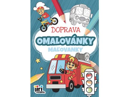 Maľovanky A5 Doprava