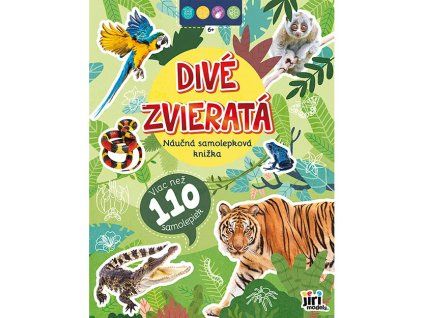 Náučná samolepková knižka 6+ Divé zvieratá