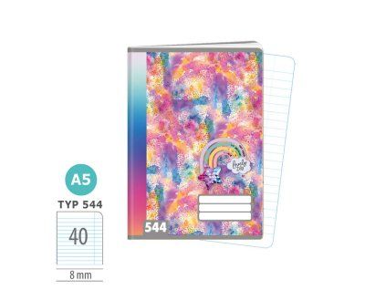 Zošit A5 TYP 544 Rainbow Ella