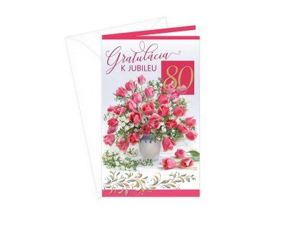 Blahoželanie k narodeninám – 80