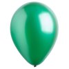 Deko balónik metalický zelený 30 cm - 50 ks