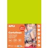 APLI farebný papier, A4, 170 g, fluo-zelený