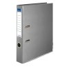 Pákový šanón, 50 mm, A4, PP/kartón, s ochr. spodným kovaním,sivý