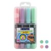 Zvýrazňovač CENTROPEN 8542 FLEXI PASTEL - sada 4 ks