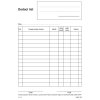 Dodací list A5 bez DPH 100 listov