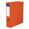 Pákový šanón, 75 mm, A4, PP/kartón,s ochr. spod. kovaním,oranžov