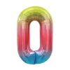 Balón narodeninový, farebný 40" (100 cm) číslo 0