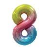Balón narodeninový, farebný 40" (100 cm) číslo 8