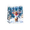Vianočná darčeková papierová taška (19 x 23 cm)