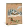 Vianočná darčeková papierová taška (31 x 41.5 cm)
