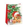 Vianočná darčeková papierová taška (29 x 38 cm)