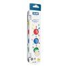 Farby prstové MILAN 25 ml - sada 6 farieb