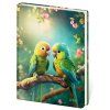 Pamätník A5 13 x 18 cm čistý Parrots