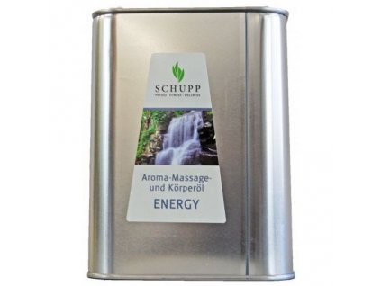 Aromatický masážní a tělový olej Energy, 2,5 l