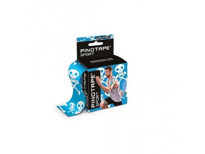 PINOTAPE® Sport, Jolly Roger modrý, 5 cm x 5 m
