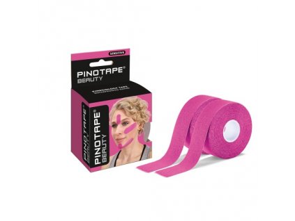 PINOTAPE® Beauty, sensitive, růžový, 2,5 cm x 5 m, 2 ks