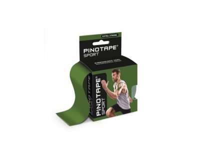 PINOTAPE® Sport, olivově zelený, 5 cm x 5 m