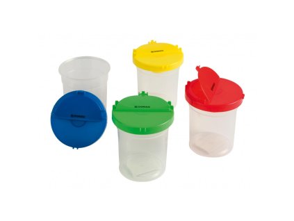 Plastový pohárik DONAU na vodu mix farieb